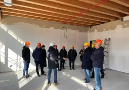 Visita cantiere polo scolastico